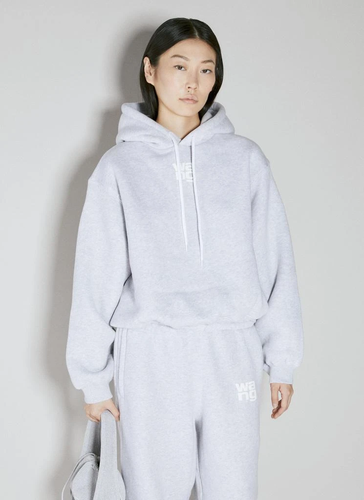 商品Alexander Wang|Puff Logo Hooded Sweatshirt,价格¥1841,第1张图片