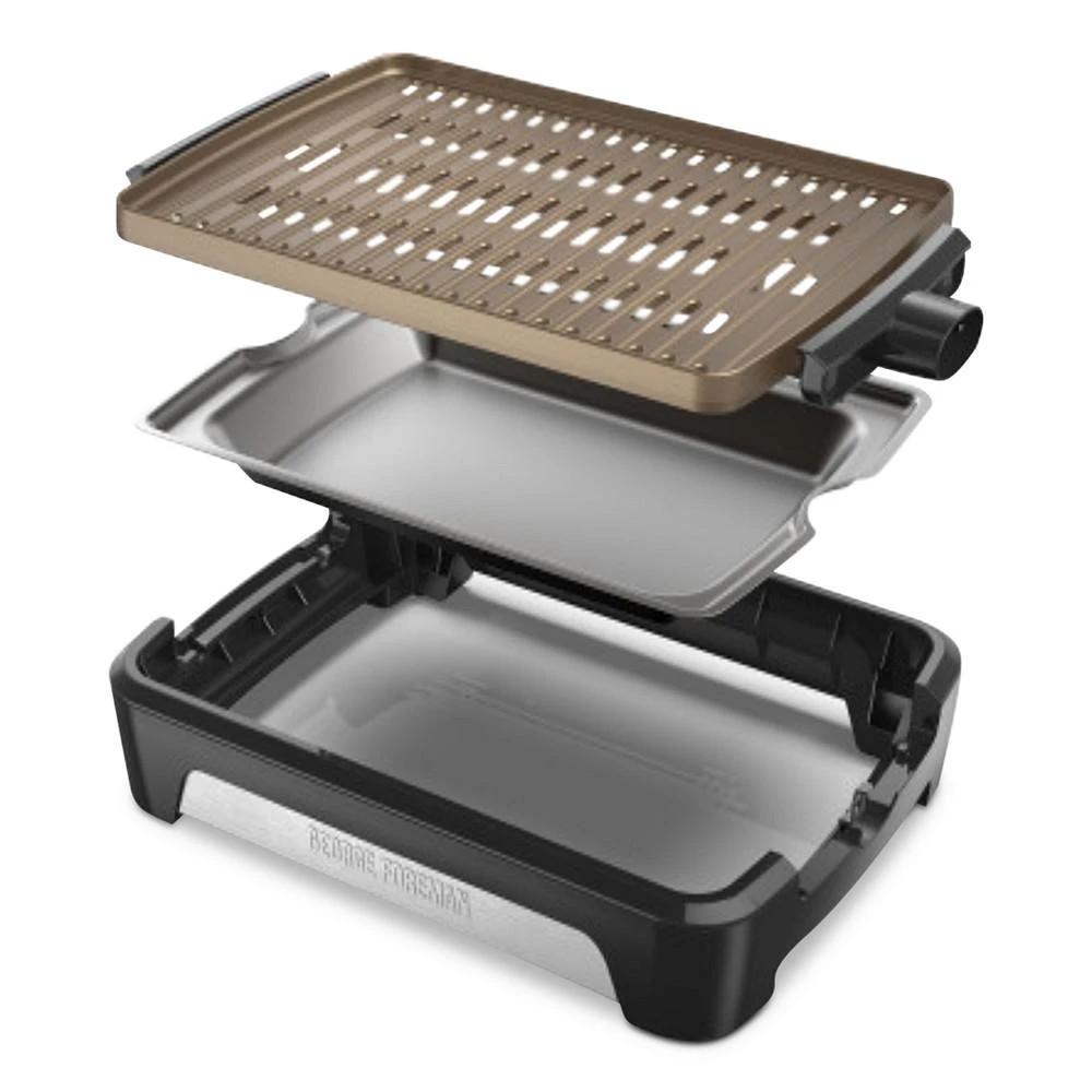 商品George Foreman|Electric Low-Smoke Indoor Grill,价格¥516,第3张图片详细描述
