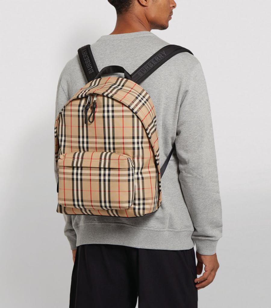 Vintage Check Backpack商品第2张图片规格展示