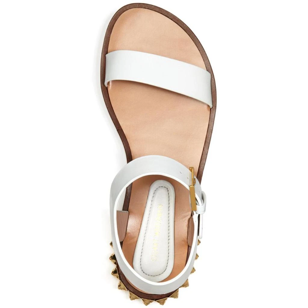 商品Stuart Weitzman|Stuart Weitzman Womens Rosewood Leather Embellished Slingback Sandals,价格¥500,第3张图片详细描述