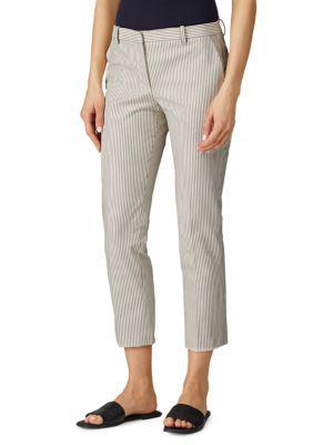 商品[二手商品] Theory|Trecca Stripe Cropped Pants,价格¥518,第1张图片