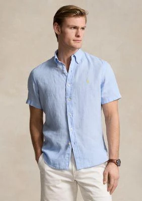 商品Ralph Lauren|Ralph Lauren Classic Fit Linen Shirt,价格¥385,第1张图片