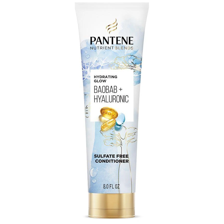 商品Pantene Nutrient Blends|Hydrating Glow Baobab + Hyaluronic Sulfate Free Conditioner Fresh,价格¥96,第1张图片