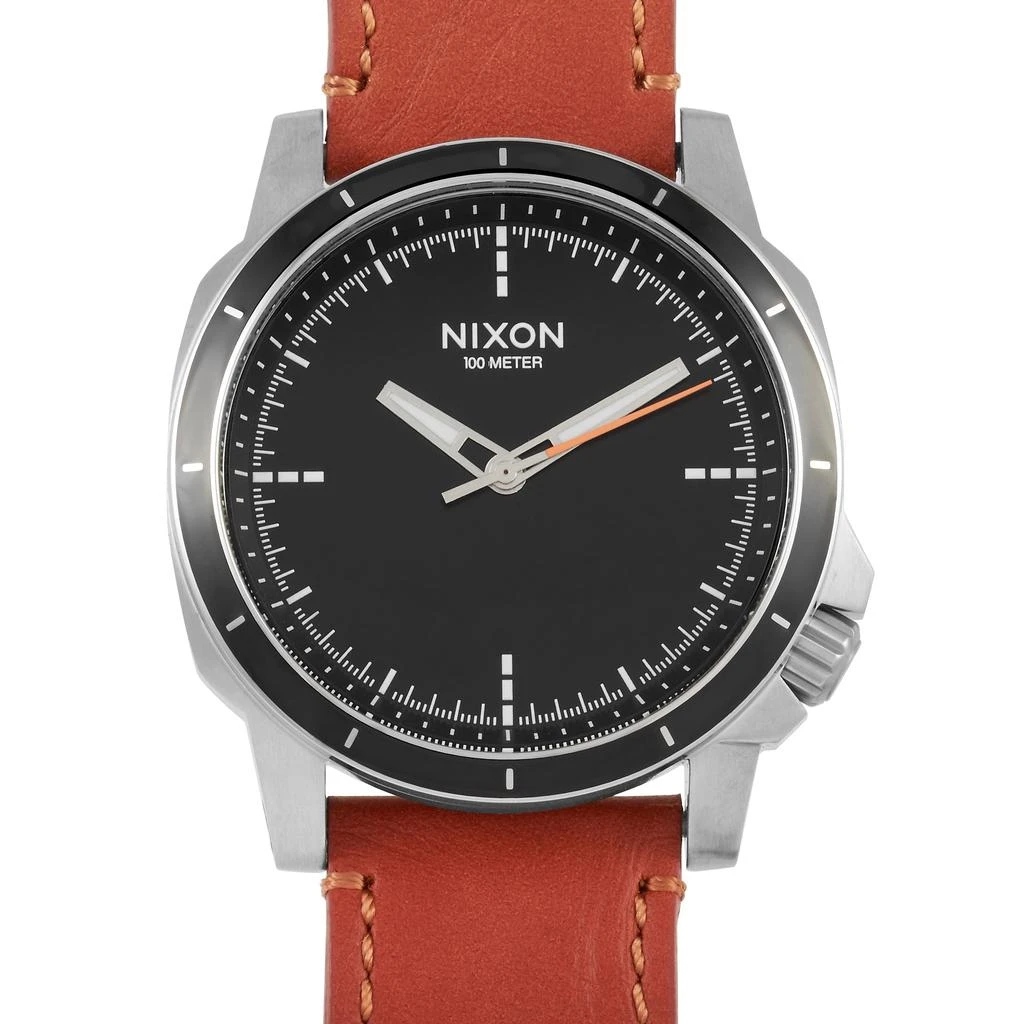 商品Nixon|Nixon Ranger Ops Stainless Steel Black/Saddle 44mm Watch A914-1037,价格¥1027,第1张图片