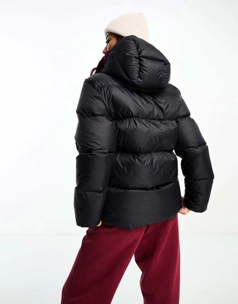 商品Ralph Lauren|Polo Ralph Lauren Carly icon logo down puffer jacket in black,价格¥4466,第2张图片详细描述