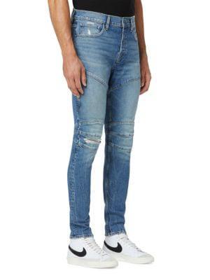 商品Hudson|Zack Skinny Moto Jeans,价格¥849,第4张图片详细描述