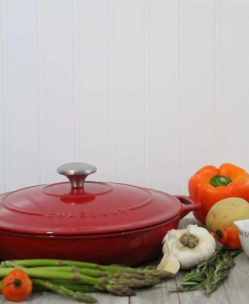 商品Chasseur|French Enameled Cast Iron 1.8 Qt. Braiser with Lid,价格¥2992,第5张图片详细描述