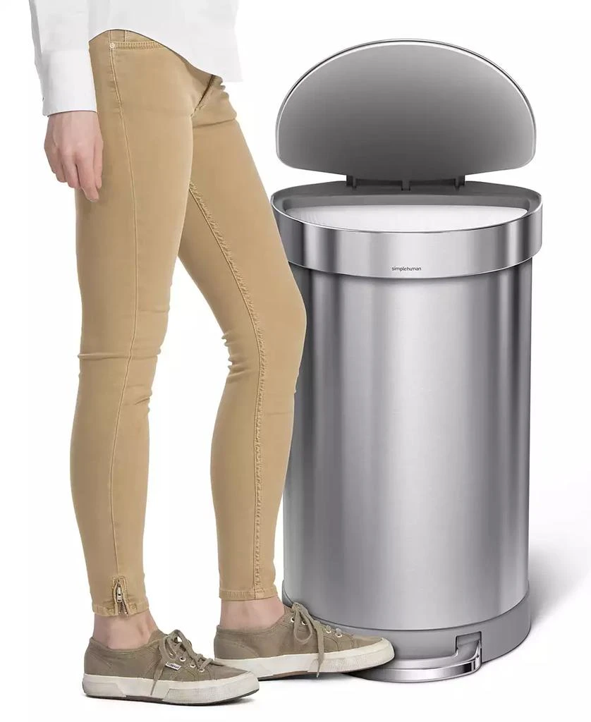 45L Semi-Round Trash Can 商品