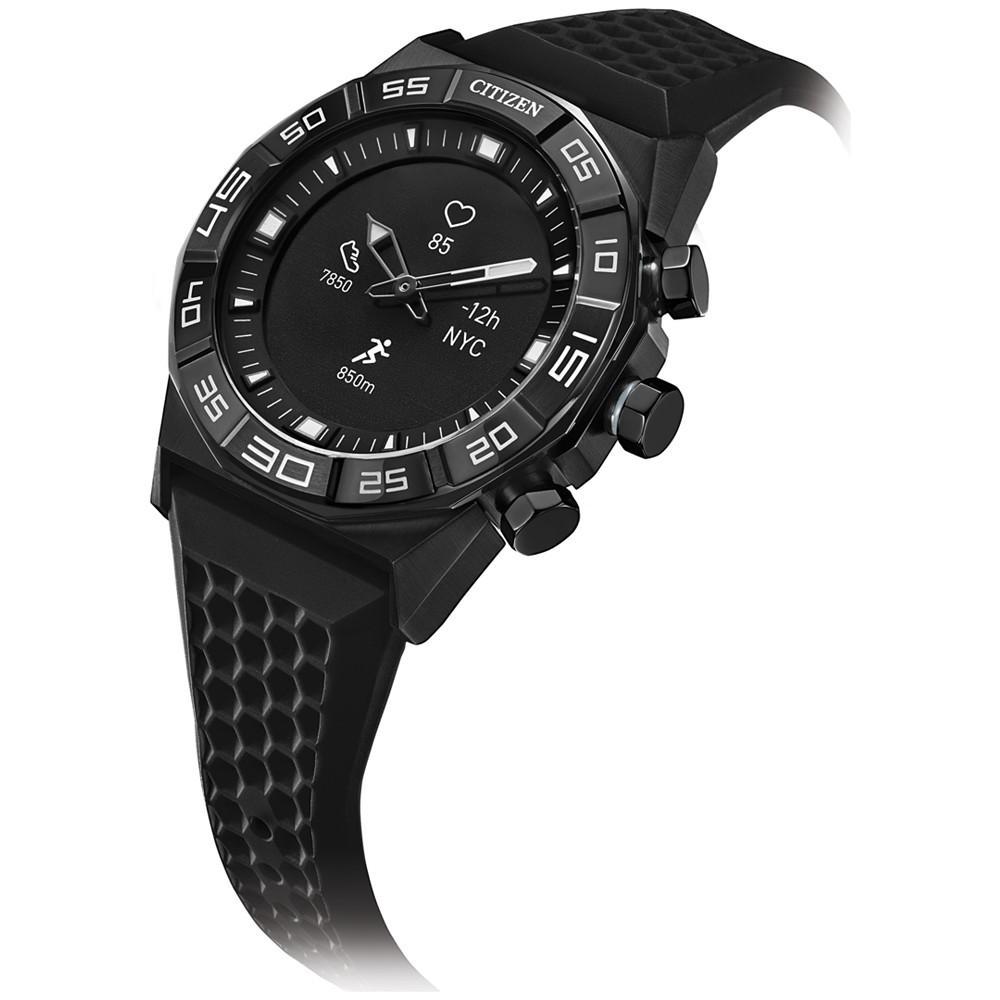 商品Citizen|Men's CZ Smart Hybrid HR Black Strap Smart Watch 44mm,价格¥2632,第6张图片详细描述