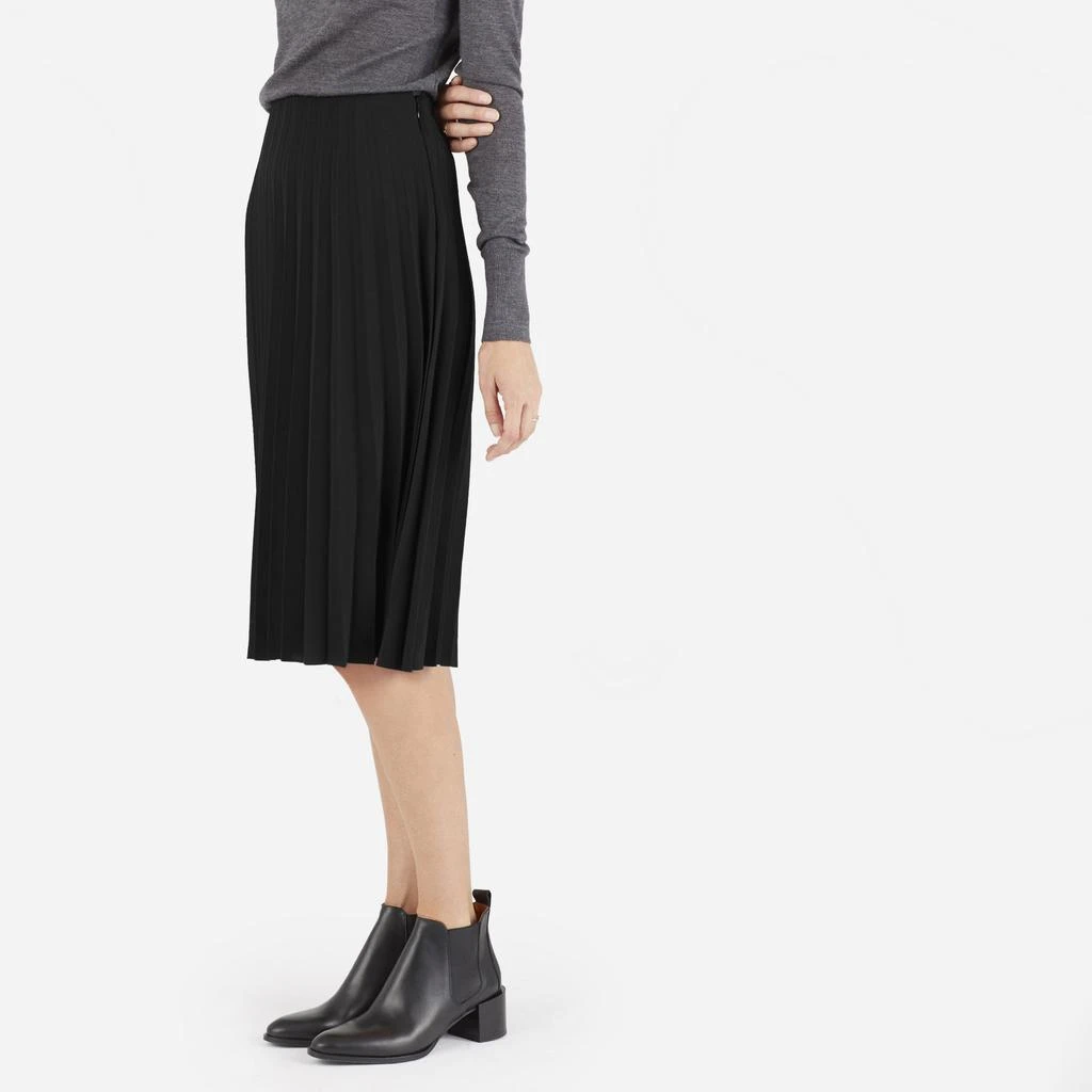 商品Everlane|及膝百褶裙,价格¥325,第4张图片详细描述