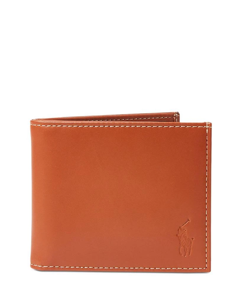 商品Ralph Lauren|Burnished Leather Billfold,价格¥669,第1张图片