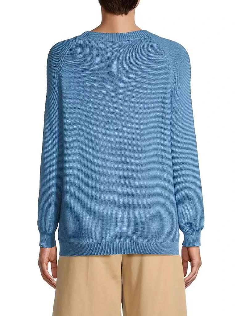 商品Weekend Max Mara|Linz Cotton Crewneck Sweater,价格¥2199,第5张图片详细描述