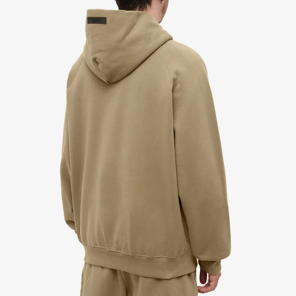 商品Essentials|Fear of God ESSENTIALS Logo Popover Hoody - Oak,价格¥866,第3张图片详细描述