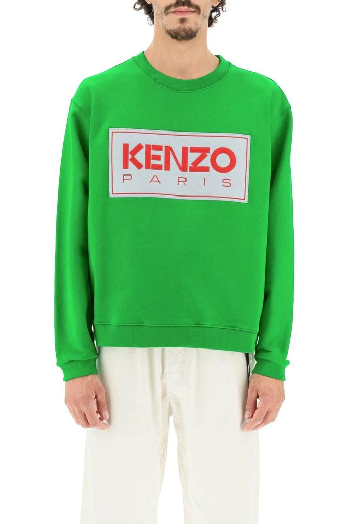 商品Kenzo|Kenzo Logo Patch Crewneck Sweatshirt,价格¥1521,第2张图片详细描述