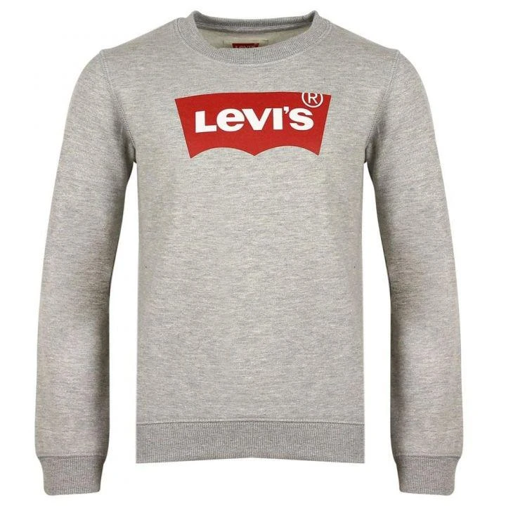 商品Levi's|Cotton Logo Sweatshirt Grey,价格¥132,第1张图片