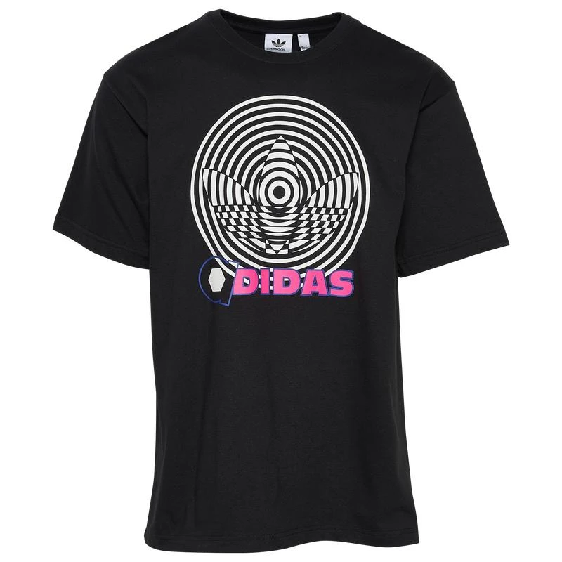 商品Adidas|adidas Originals GITD Trefoil T-Shirt - Men's,价格¥77,第1张图片
