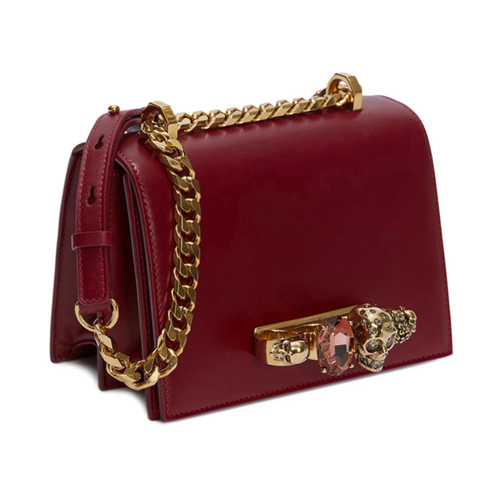 ALEXANDER MCQUEEN 红色女士斜挎包 558541-CMO0T-5540 商品
