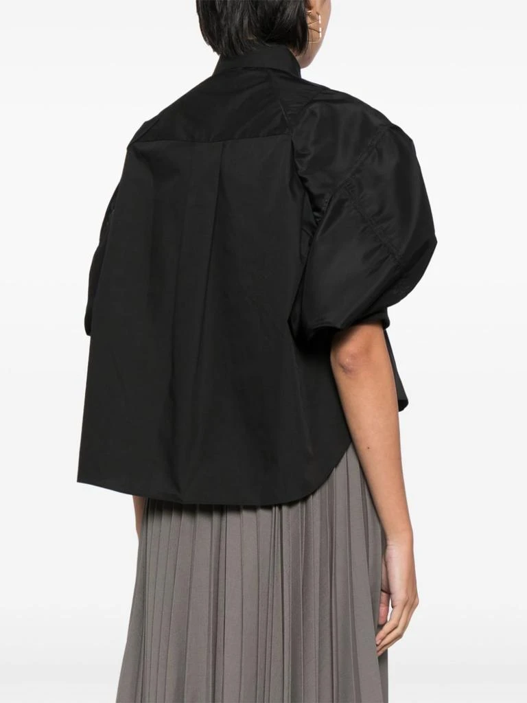 商品Sacai|COTTON AND NYLON SHIRT,价格¥3293,第3张图片详细描述