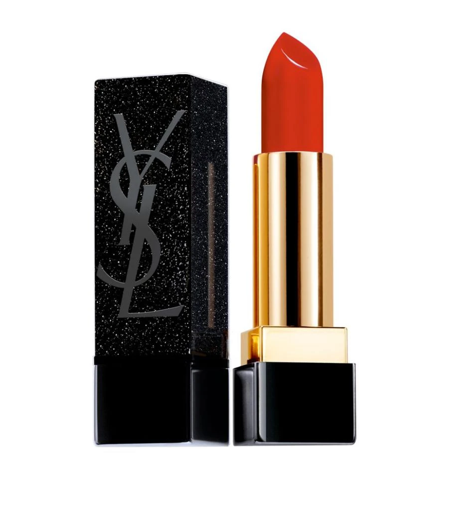 商品Yves Saint Laurent|Ysl & Zoë 限量黑曜钻方管,价格¥349,第1张图片