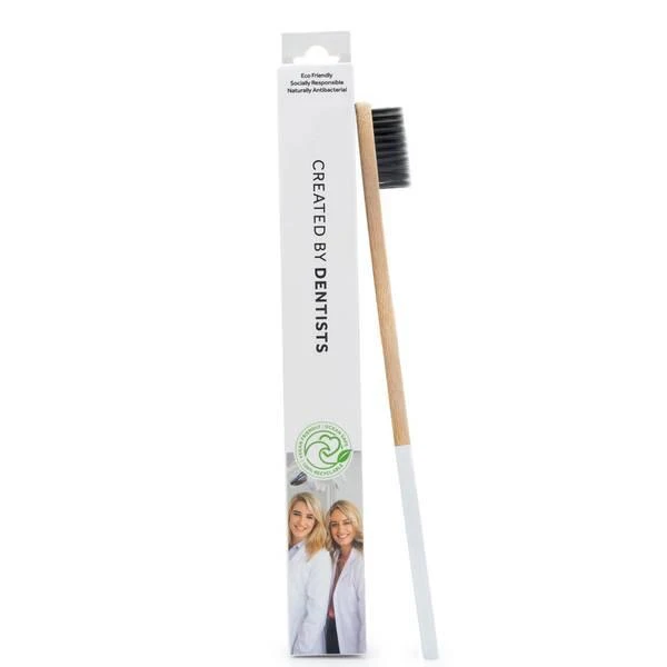 商品Spotlight Oral Care|Spotlight Oral Care Bamboo Toothbrush - White,价格¥45,第2张图片详细描述