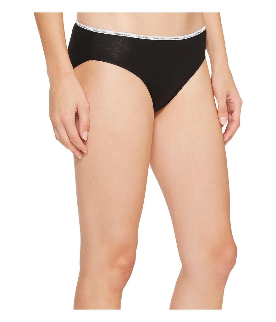 商品Calvin Klein|5-Pack Signature Cotton Bikini Bottoms,价格¥204,第3张图片详细描述