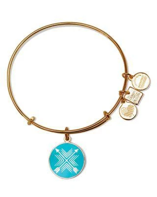 商品Alex and Ani|Arrows of Friendship Expandable Wire Bangle, Charity By Design Collection,价格¥285,第1张图片