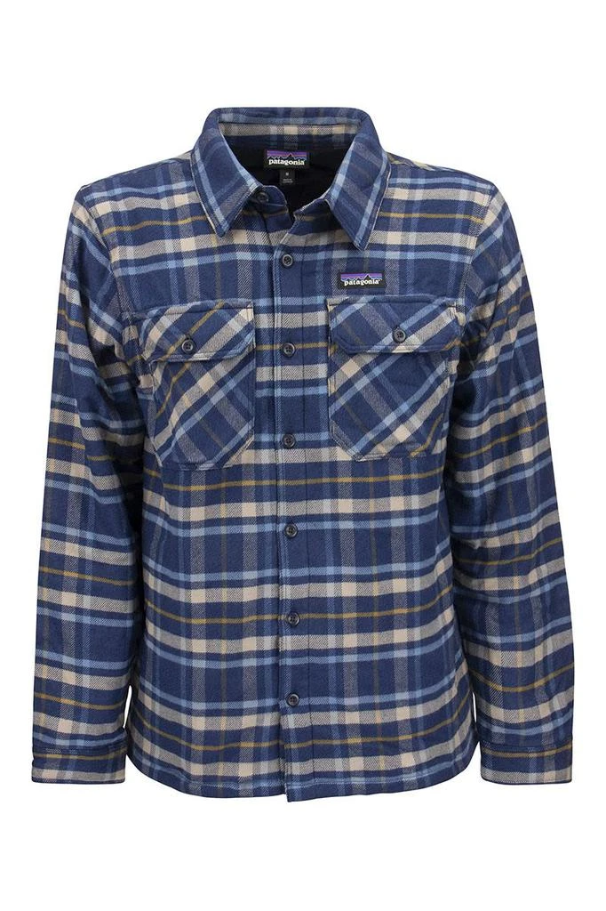 商品Patagonia|PATAGONIA Flannel Insulated Jacket Fjord,价格¥1423,第1张图片