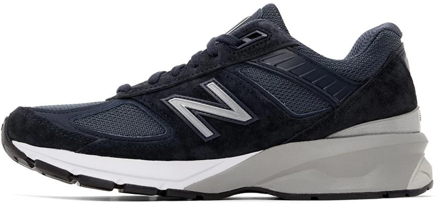 商品New Balance|Navy Made In USA 990v5 Low Sneakers,价格¥1748,第3张图片详细描述