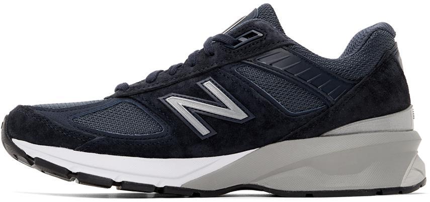 商品New Balance|Navy Made In USA 990v5 Low Sneakers,价格¥1626,第5张图片详细描述
