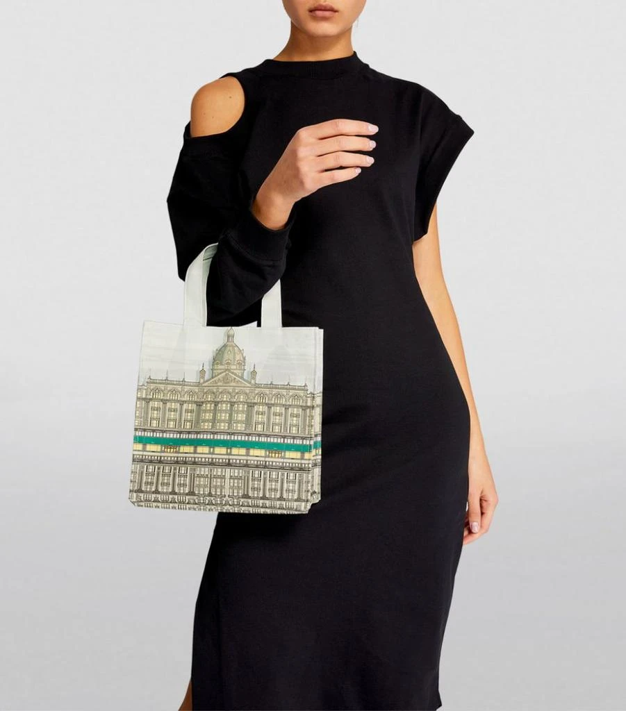 商品Harrods|Small Architectural Building Shopper Bag,价格¥326,第2张图片详细描述