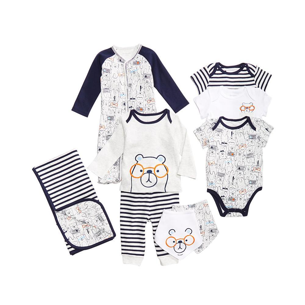 商品First Impressions|Baby Boys 2-Pc. Bear-Print Top & Leggings Set, Created for Macy's,价格¥112,第4张图片详细描述