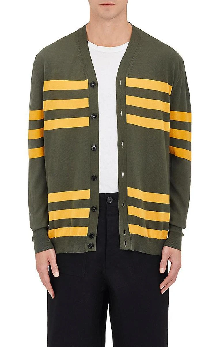 商品Marni|Striped Cotton V-Neck Cardigan,价格¥3342,第1张图片