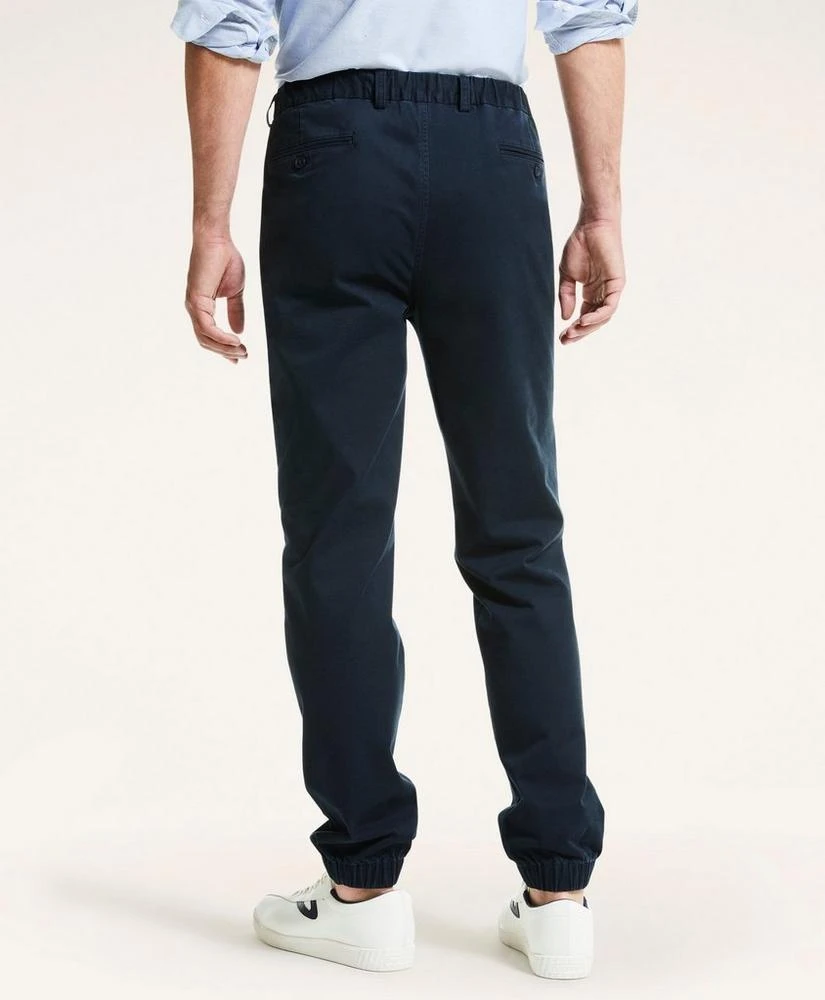 商品Brooks Brothers|Stretch Cotton Twill Jogger Pants,价格¥330,第3张图片详细描述