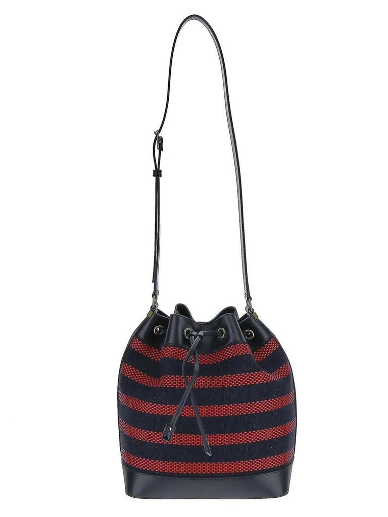 商品Yves Saint Laurent|Striped Bucket Bag,价格¥10855,第1张图片