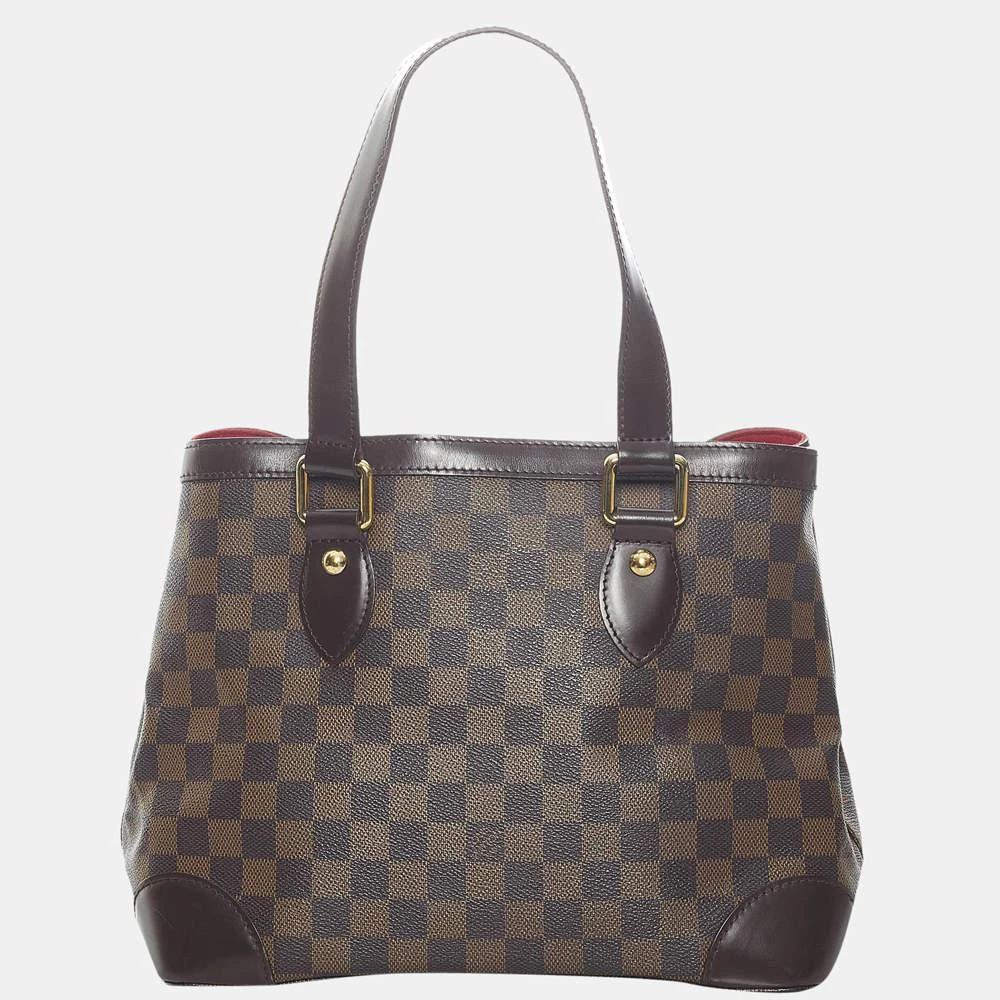 商品[二手商品] Louis Vuitton|Louis Vuitton Brown Damier Ebene Hampstead PM,价格¥9369,第3张图片详细描述