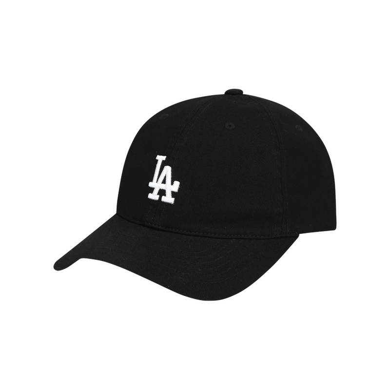 MLB美职棒球帽刺绣LOGO休闲鸭舌帽3ACP7701N-07BKS-F LA黑色商品第1张图片规格展示