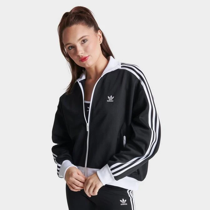 商品Adidas|Women's adidas Originals adicolor Classics Oversized Track Top Jacket,价格¥264,第1张图片