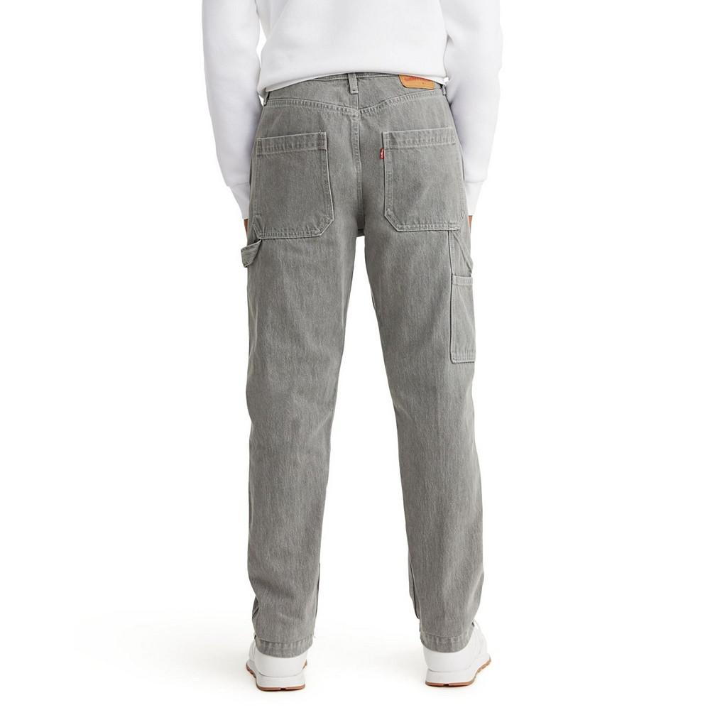 Men's Tapered Carpenter Fit Non-Stretch Jeans商品第2张图片规格展示