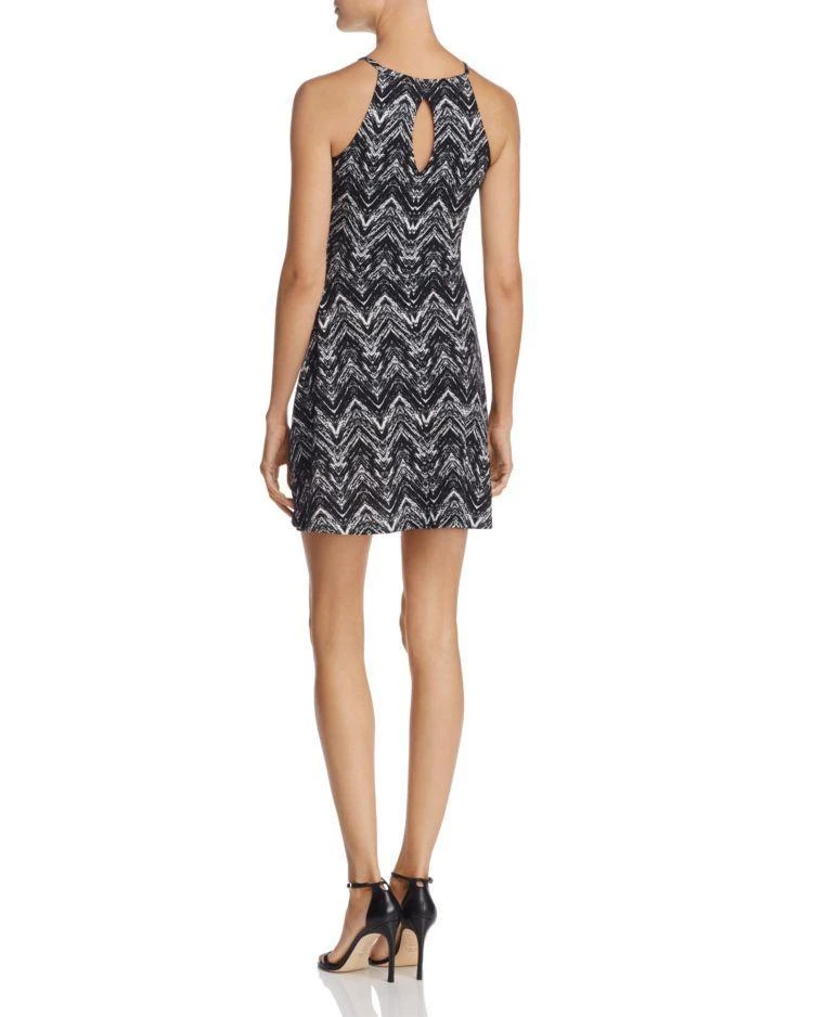 商品AQUA|AQUA Halter-Neck Fit-and-Flare Dress - 100% Exclusive,价格¥293,第2张图片详细描述