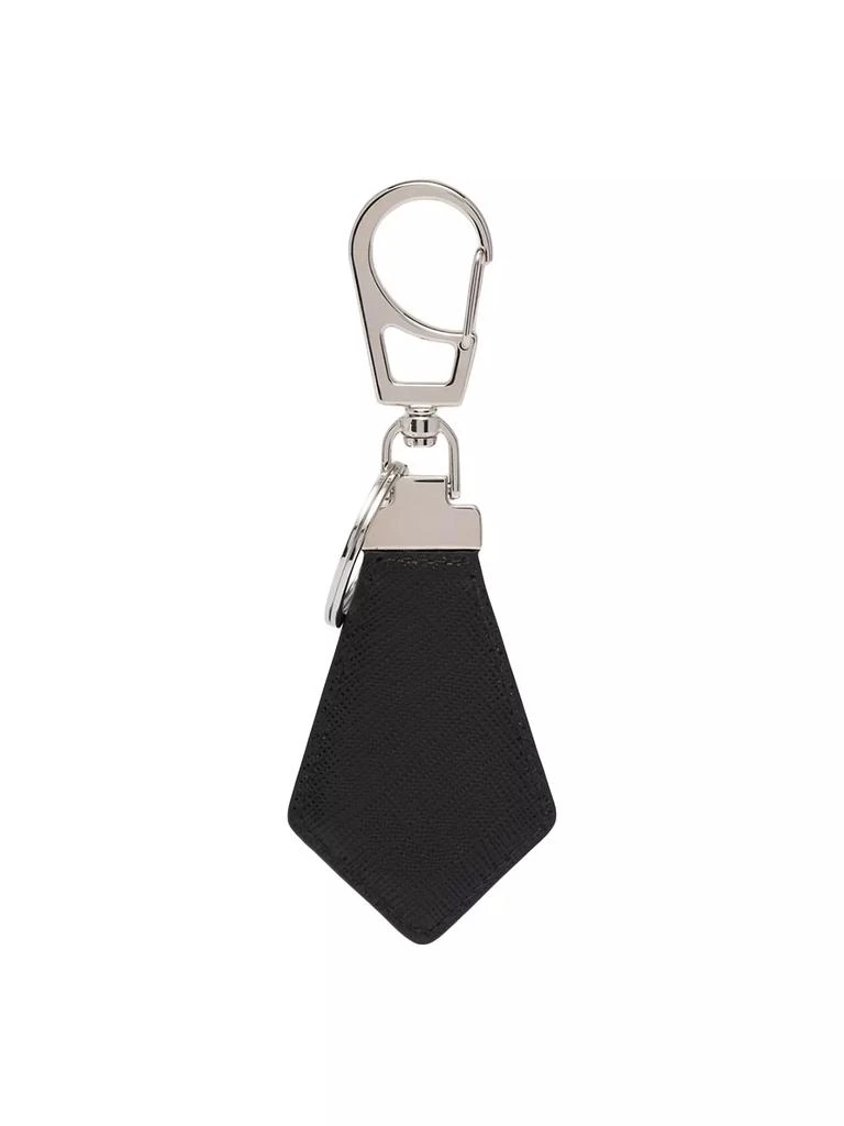 商品Prada|Saffiano Leather Keychain,价格¥3442,第3张图片详细描述