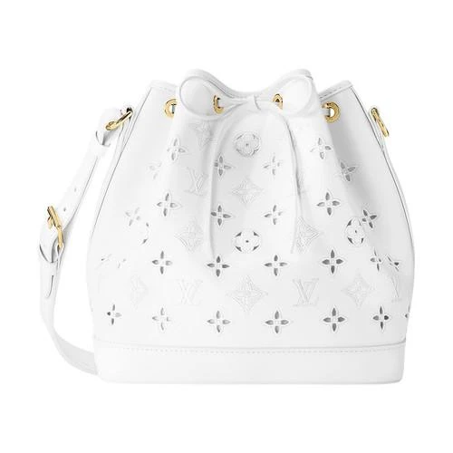 商品Louis Vuitton|包邮包税【预售7天发货】 LV路易威登 女士 单肩包 Petit Noé 手袋  M20740/BLANC LVU6P99GWHT,价格¥27621,第1张图片