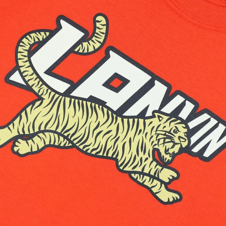 商品Lanvin|Orange Tiger Logo T Shirt,价格¥305,第2张图片详细描述