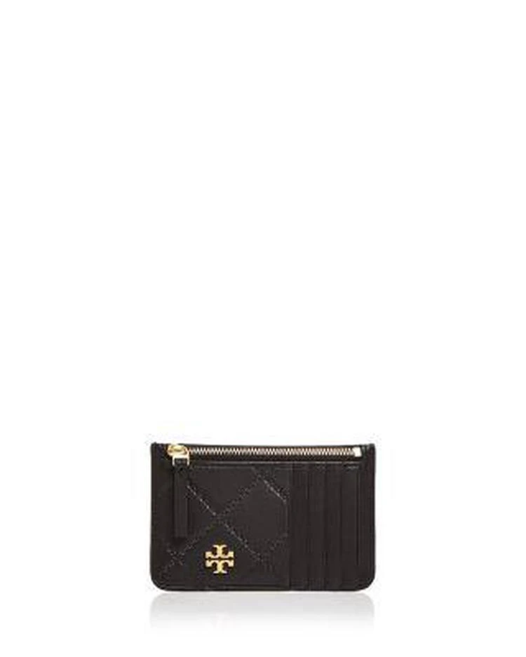 商品Tory Burch|Georgia Top Zip Leather Card Case,价格¥440,第1张图片