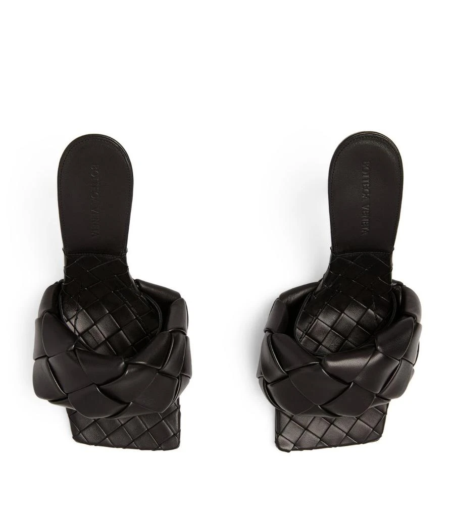 商品Bottega Veneta|Quilted Leather Lido Mules 90,价格¥12341,第3张图片详细描述
