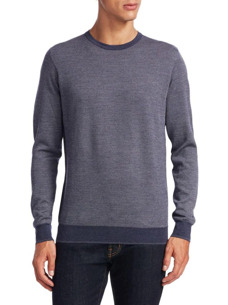 商品Saks Fifth Avenue|COLLECTION Birdseye Merino Sweater,价格¥743,第1张图片