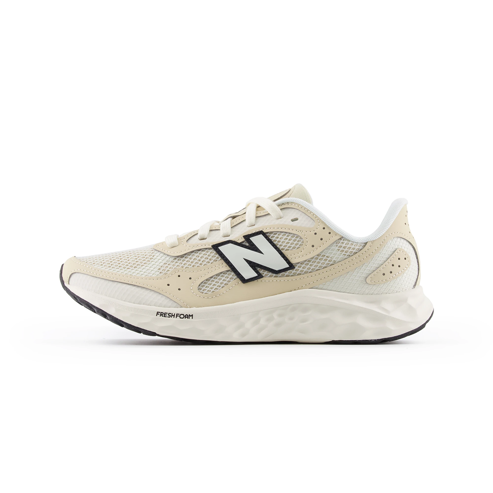 商品[国内直发] New Balance|NB Fresh Foam Arishi v4 舒适百搭防滑耐磨 低帮 休闲跑步鞋 男款 米白,价格¥602,第1张图片
