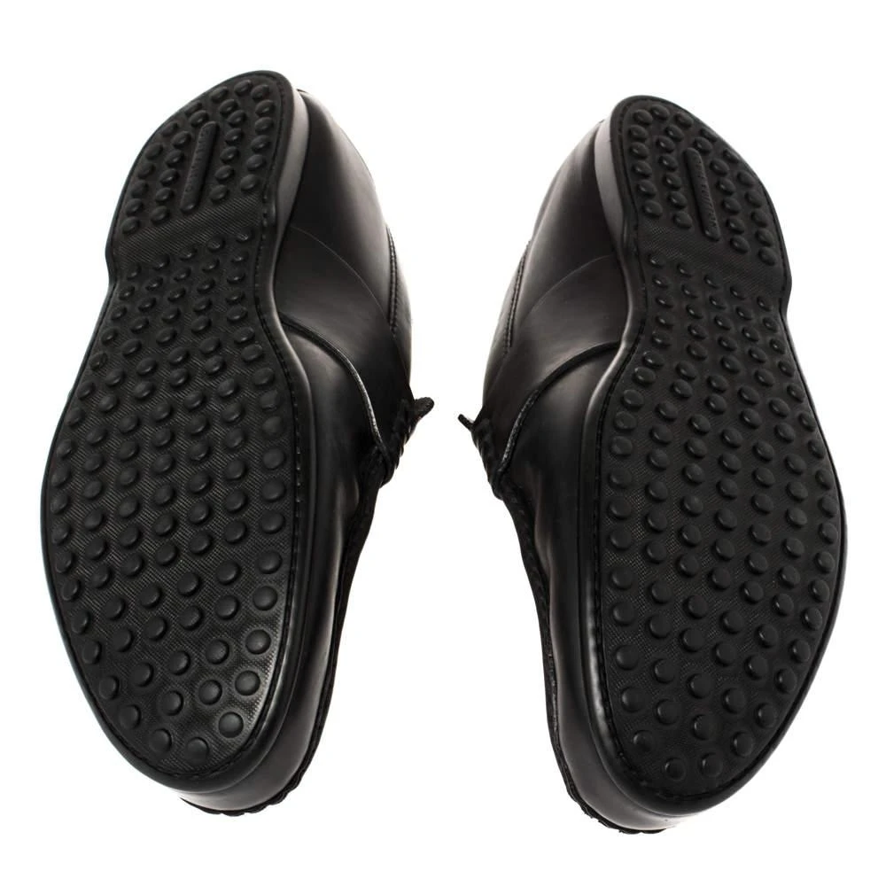 Louis Vuitton Black Leather Slip On Loafers Size 43.5 商品