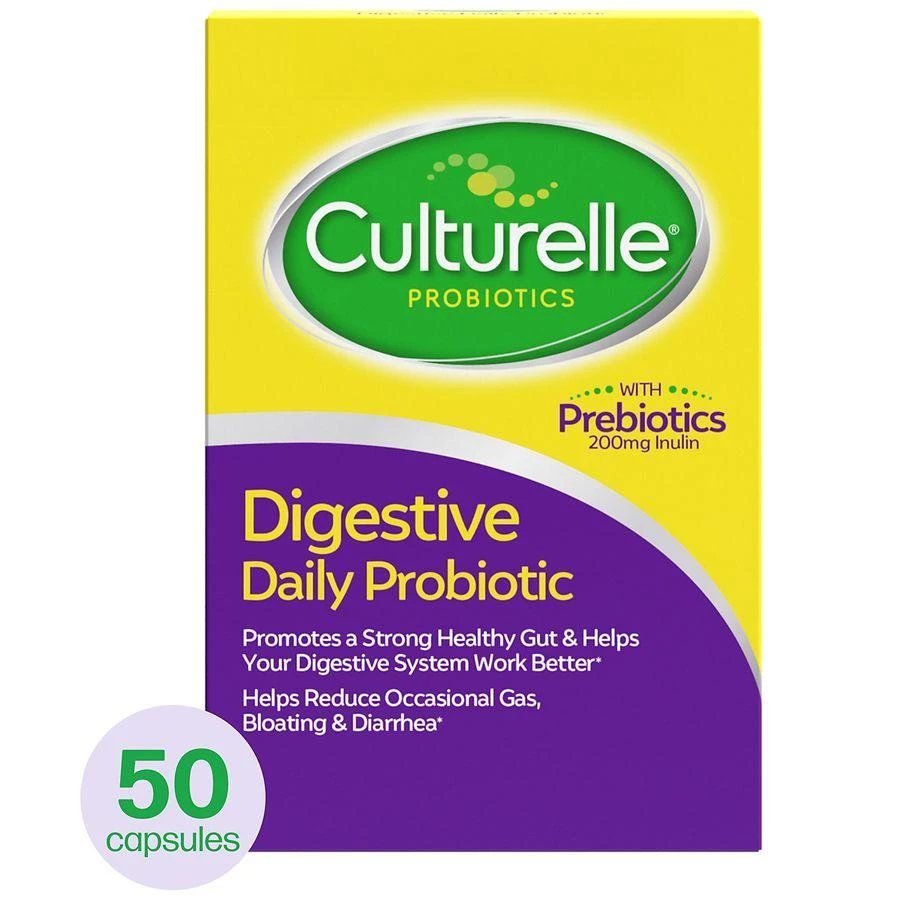 商品Culturelle|成人LGG益生菌肠胃调理强效胶囊 50粒,价格¥307,第1张图片