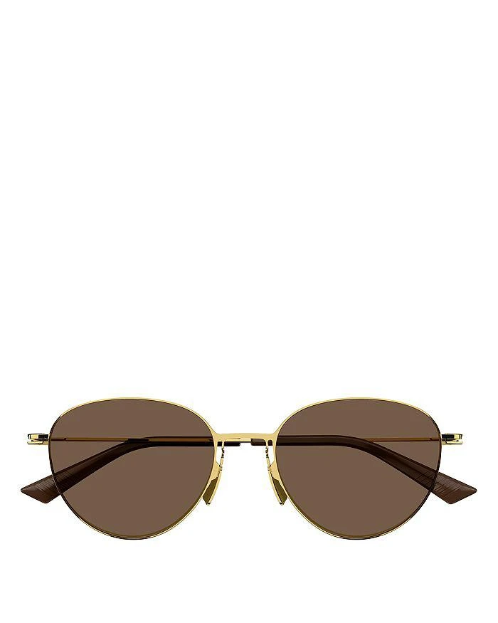 商品Bottega Veneta|Thin Triangle Panthos Sunglasses, 51mm,价格¥3401,第2张图片详细描述