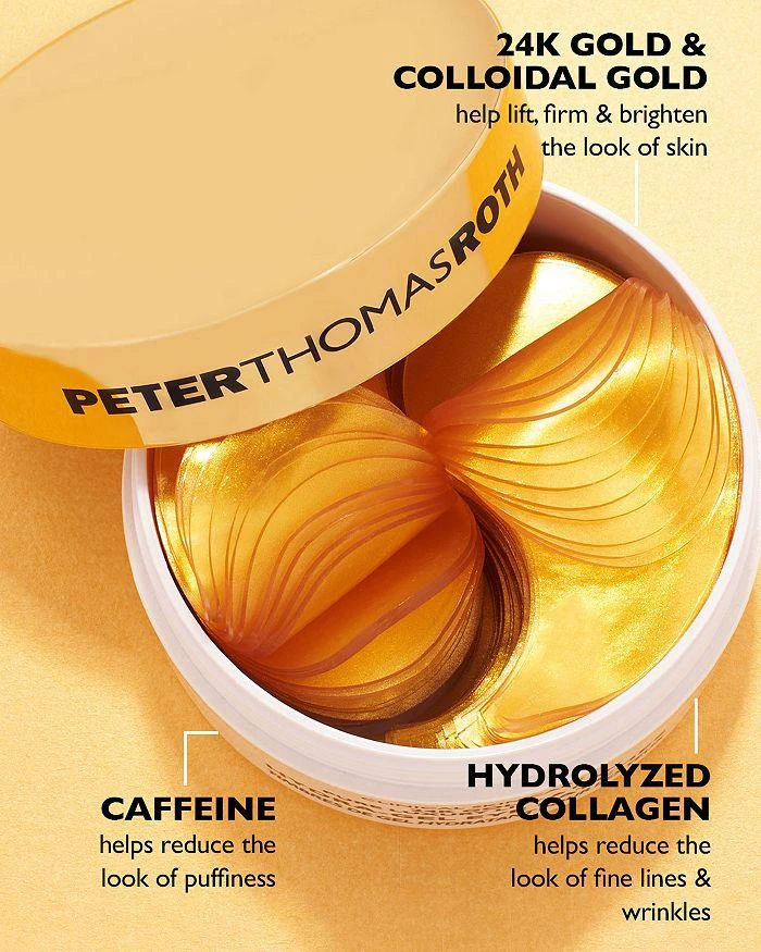 商品Peter Thomas Roth|24K Gold Pure Luxury Lift & Firm Hydra-Gel Eye Patches,价格¥546,第4张图片详细描述